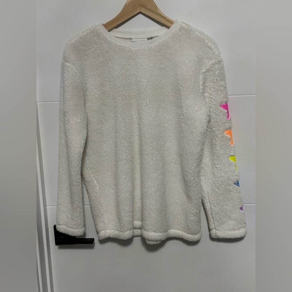 The Children’s Place: Girls Faux Fur Long Sleeve Top- Size XXL (16)